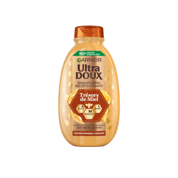 GARNIER ULTRA DOUX SHAMPOING 250ML TRESOR DE MIEL