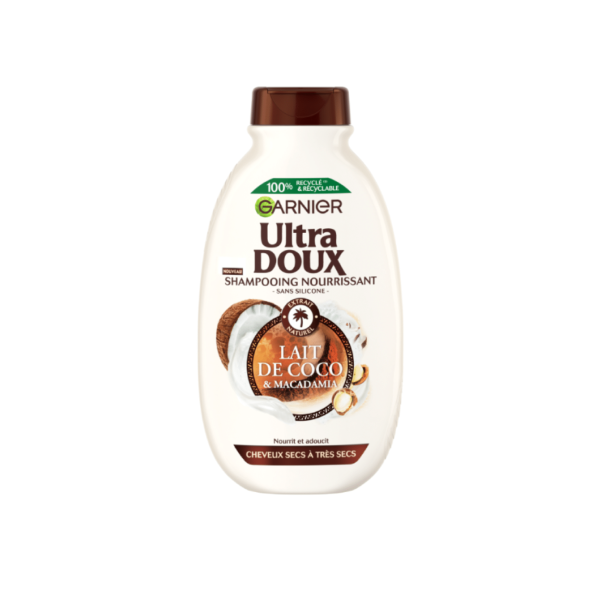 GARNIER ULTRA DOUX SHAMPOING LAIT DE COCO