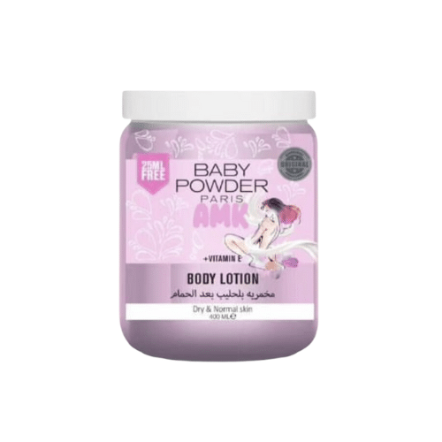 BABY POWDER BODY LOTION 400ML ROSE