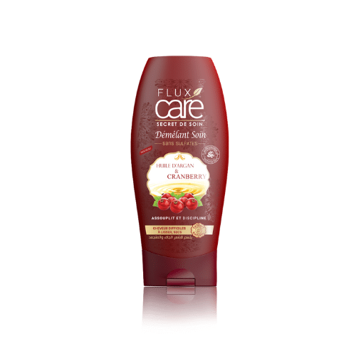 FLUX CARE A/SHP 240ML HUILE D ARGAN & CRANBERRY