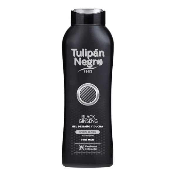 TULIPAN NEGRO GEL DE BAIN 650ML BLACK GINSENG