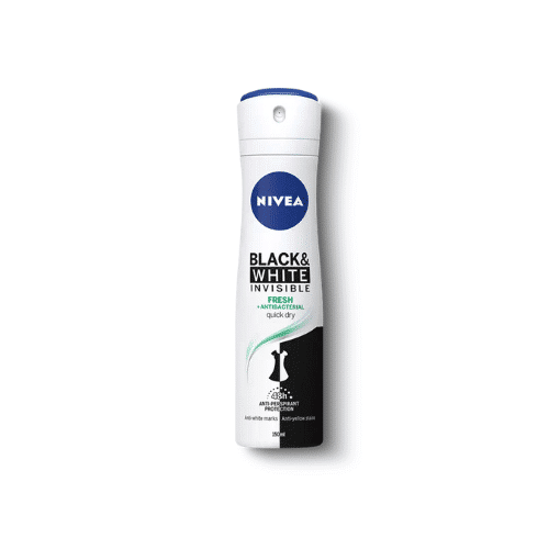 NIVEA DEO 200ML BLACK AND WHITE INVISIBLE FRESH