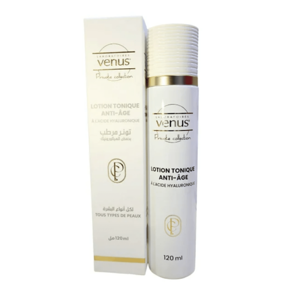 VENUS PRIVATE COLLECTION LOTION TONIQUE ANTI AGE 120ML