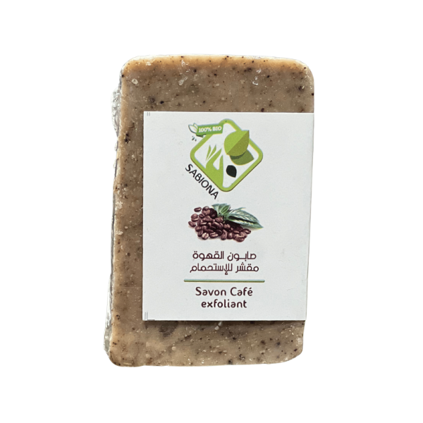SABIONA SAVON NATUREL AU CAFE EXFOLIANT 80G