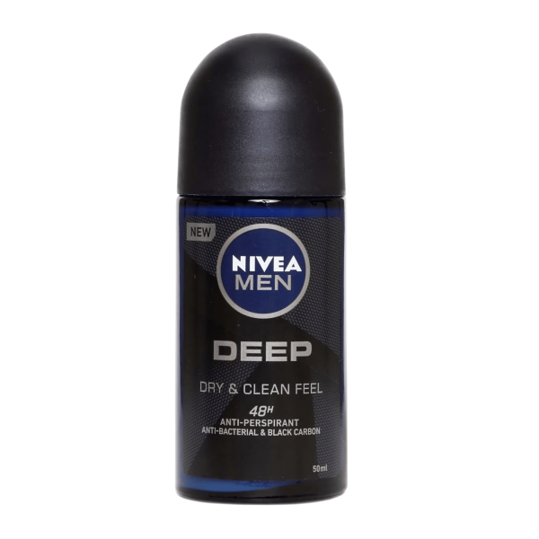 NIVEA MEN STICK GEL 75ML DEEP DRY AND CLEAN FEEL