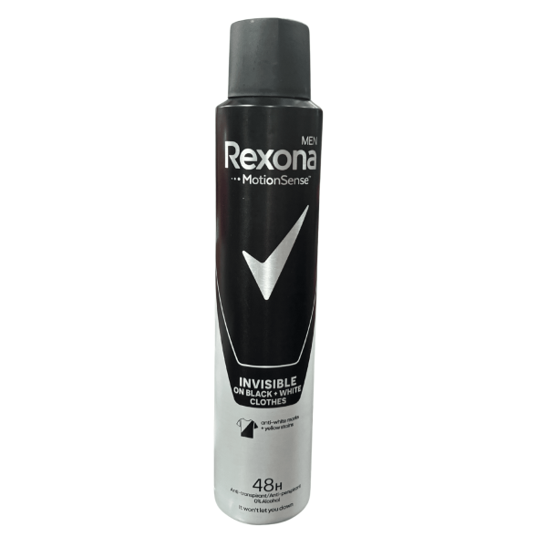 REXONA DEODORANT HOMME 200ML INVISIBLE