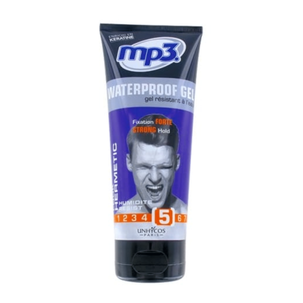 MP3 GEL CHEVEUX 200ML WATERPROOF GEL