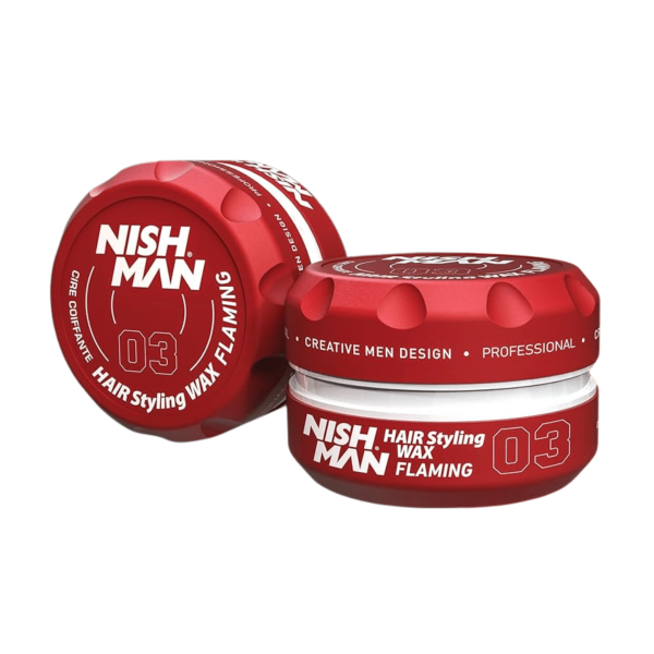 NISH MAN HAIR AQUA WAX 03 WAX FLAMING