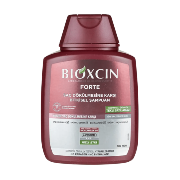 BIOXCINE SHAMPOING AUX HERBES CONTRE LA CHUTE INTENSIVE DE CHEVEUX FORTE