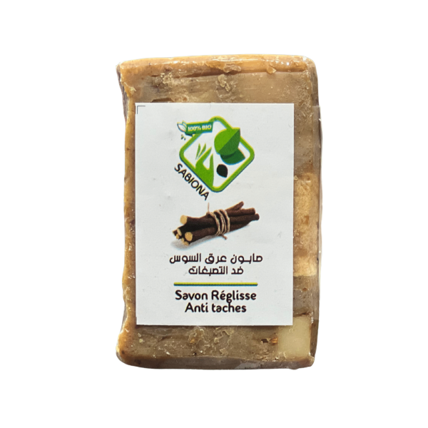 SABIONA SAVON NATUREL REGLISSE ANTI TACHE 80G