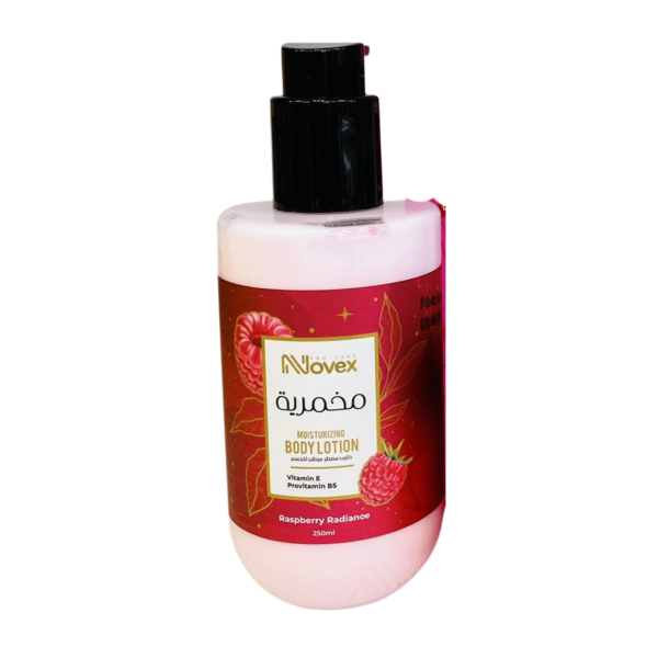 NOVEX BODY LOTION 250ML RASPBERRY RADIANCE