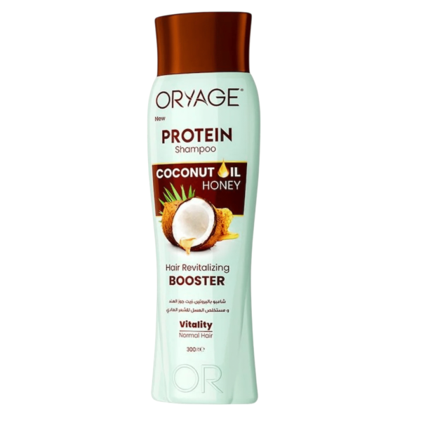 ORYAGE SHP 300ML PROTEIN COCONUT OIL HONEY NORMAL HAIR
