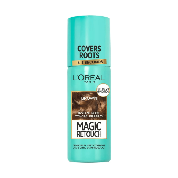 L'OREAL MAGIC RETOUCHE 75ML BROWN COVERS ROOTS