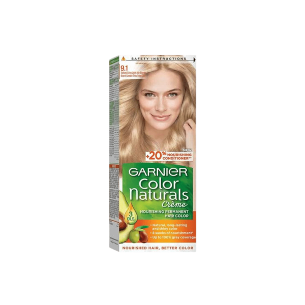 GARNIER COLOR NATURALS N°9.1 BLOND CENDRE TRES CLA