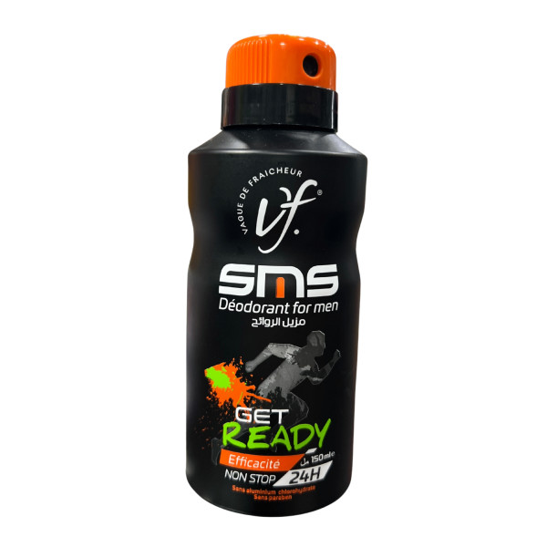 VAGUE DE FRAICHEUR DEODORANT MEN SMS 150ML GET READY