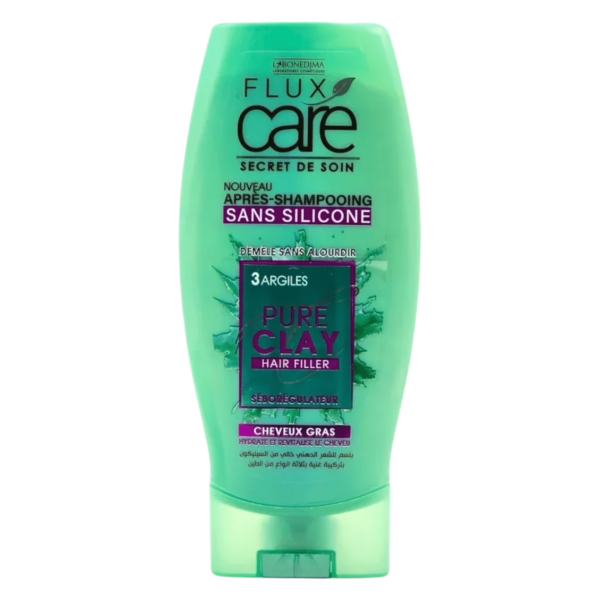 FLUX CARE APRES SHAMPOOING PURE CLAY CHEVEUX GRAS