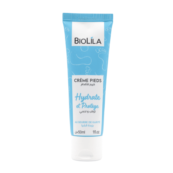 BIOLILA CREME PIEDS 50ML HYDRATE ET PROTEGE