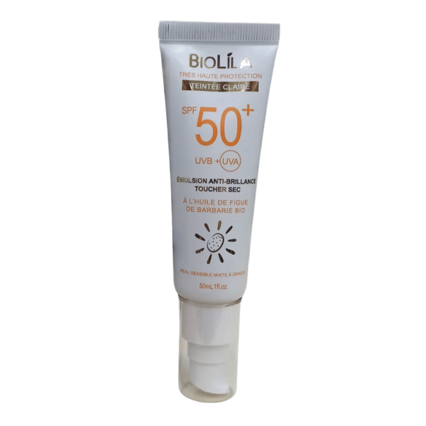 BIOLILA ECRAN TOTAL +50SPF TEINTE CLAIRE