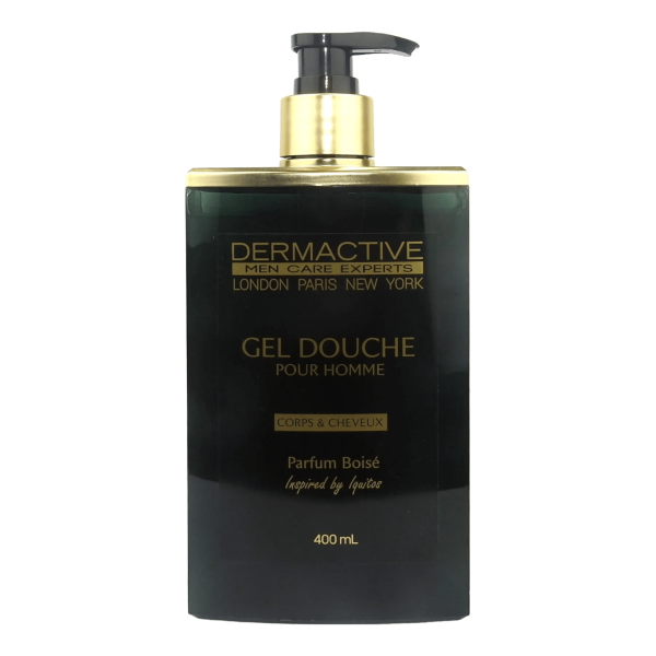DERMACTIVE MEN CARE EXPERTS GEL DOUCHE 400ML PARFUM BOISE