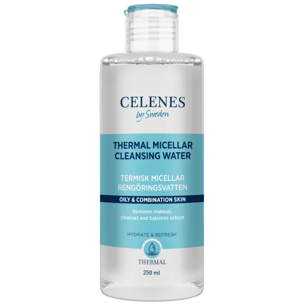 CELENES EAU THERMALE MICELLAIRE NETTOYANTE PEAUX GRASSE A MIXTE