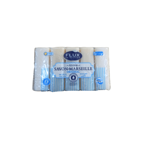 FLUX DE PASSION SAVON DE MARSEILLE ORIGINAL 100GR PACK 5PS