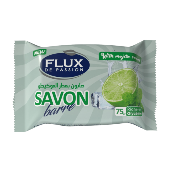 FLUX PASSION SAVON BARRE 75GR MOJITO