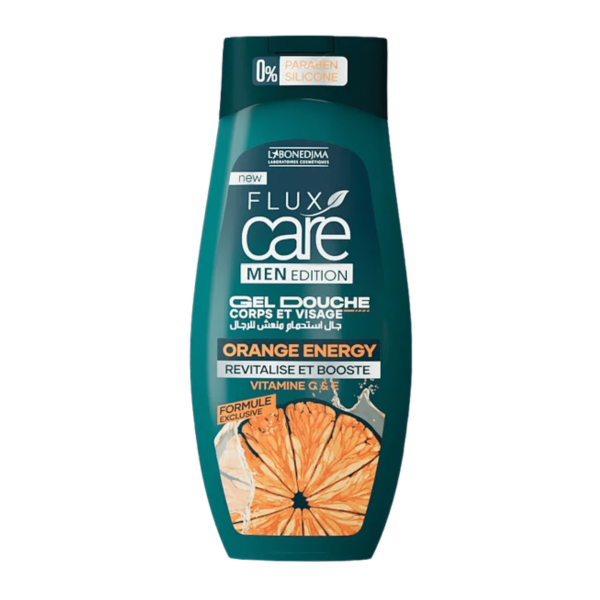 FLUX CARE MEN EDITION SHP 265ML ORANGE ENERGY