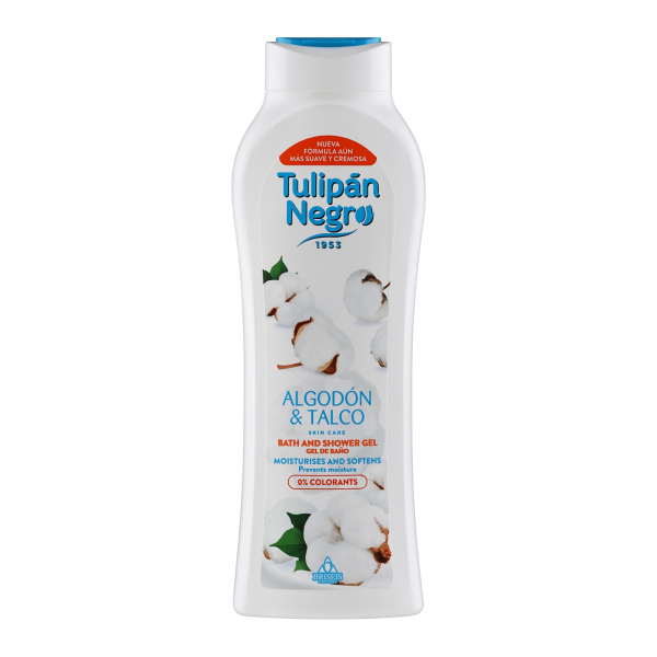 TULIPAN NEGRO GEL DE BAIN 650ML ALGODON ET TALCO