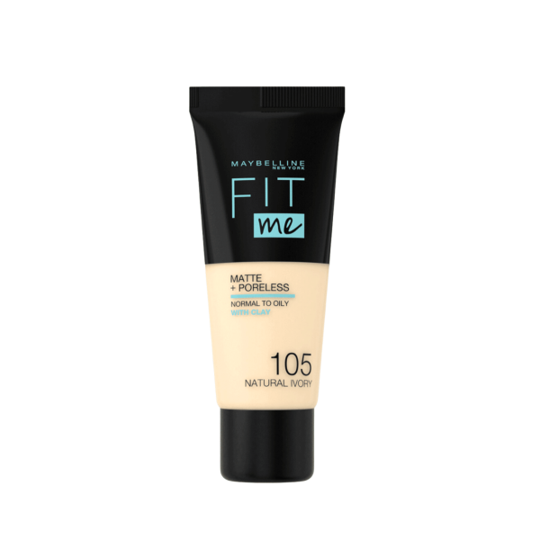 MAYBELLINE FIT ME MATTE & PORELESS FDT 105