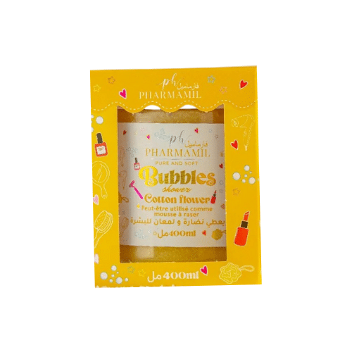PHARMAMIL BUBBLE SHOWER 200ML COTTON FLOWER
