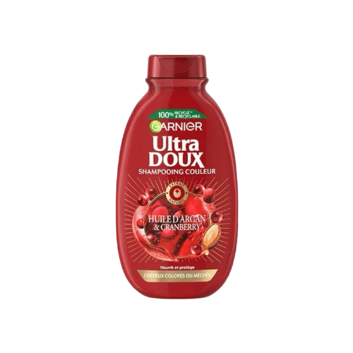 ULTRA DOUX SHAMPOOING 300ML HUILE D'ARGAN ET CRANBERRY