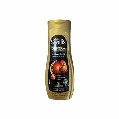 SWALIS SHAMPOOING 330ML DETOX+ KERATINE ET AMLA