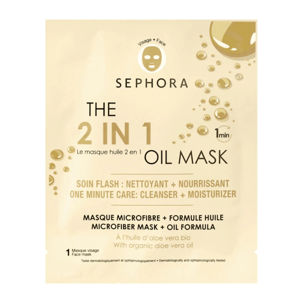 SEPHORA MASQUE TESSU 2EN1 OIL MASK