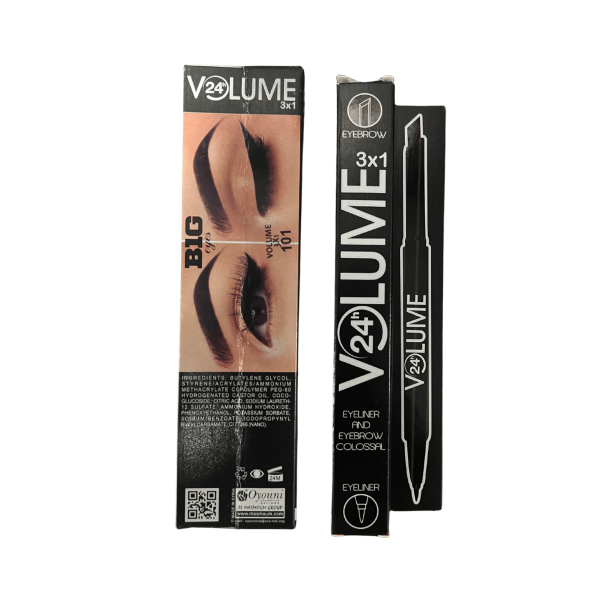 VOLUME EYEBROW AND EYELINER COLOSSAL 101