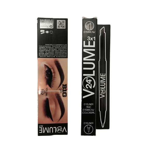VOLUME EYEBROW AND EYELINER COLOSSAL 102