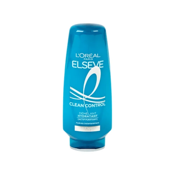 ELSEVE DEMELANT CLEAN CONTROL CHEVEUX NORMAUX A TENDANCE GRASSE 250ML